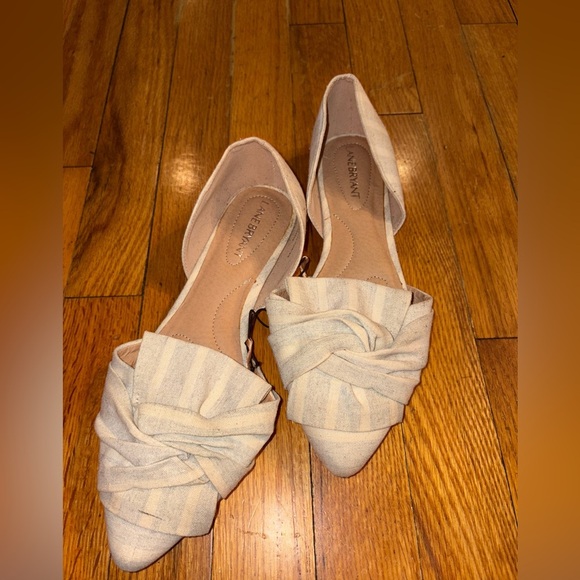 Lane Bryant Shoes - Lane Bryant Linen Knot Flats